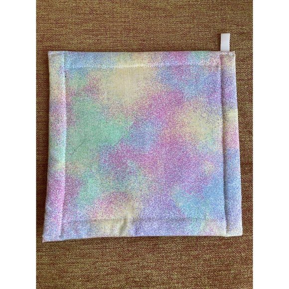 Set of 2 Disney Girls Princesses Quilted Pastel Pot Holders 7 x 8.5in w Hang Tag - Picture 3 of 5